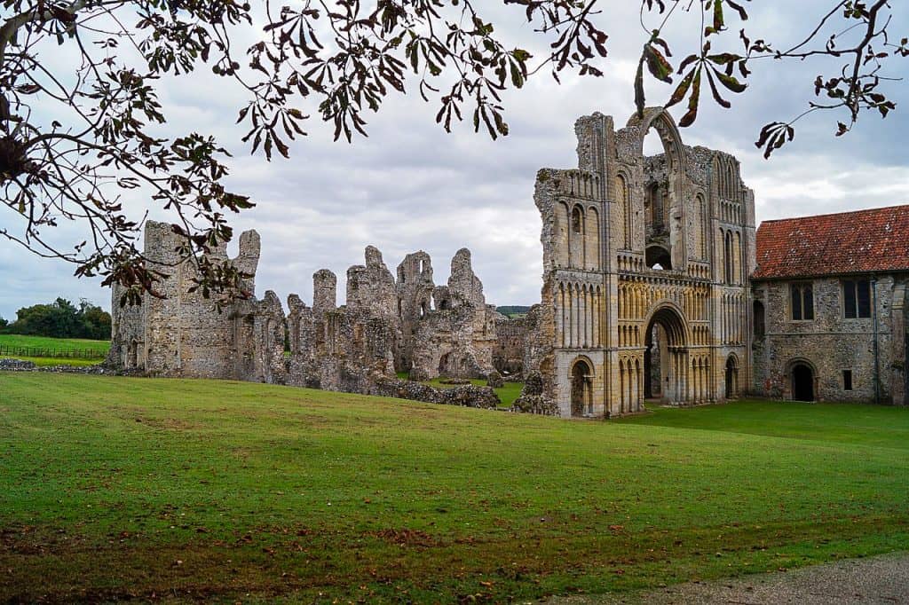 Acre Castle in East Anglia.