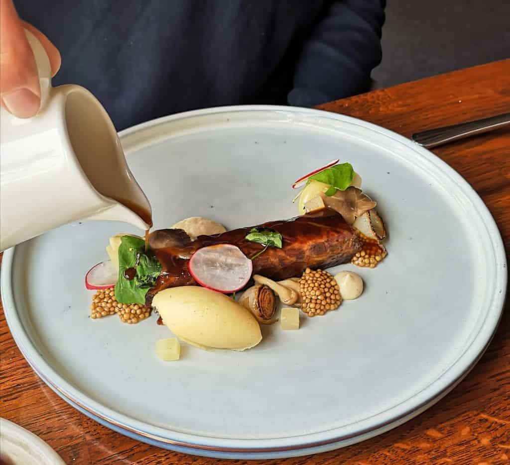 Delicious lunch in a fine dining 1921 Bury St Edmunds restaurant. This place will definitely make it to many where to eat in Bury St Edmunds guides.