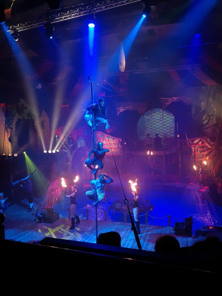 Show in the Hippodrome in Great Yarmouth.
