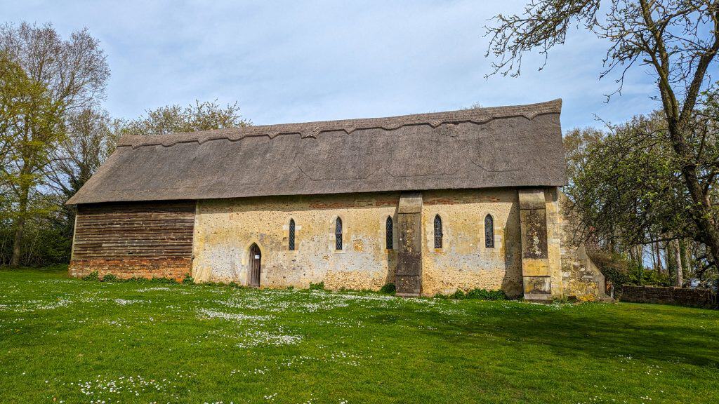 St Stephen's Chapel in spring.