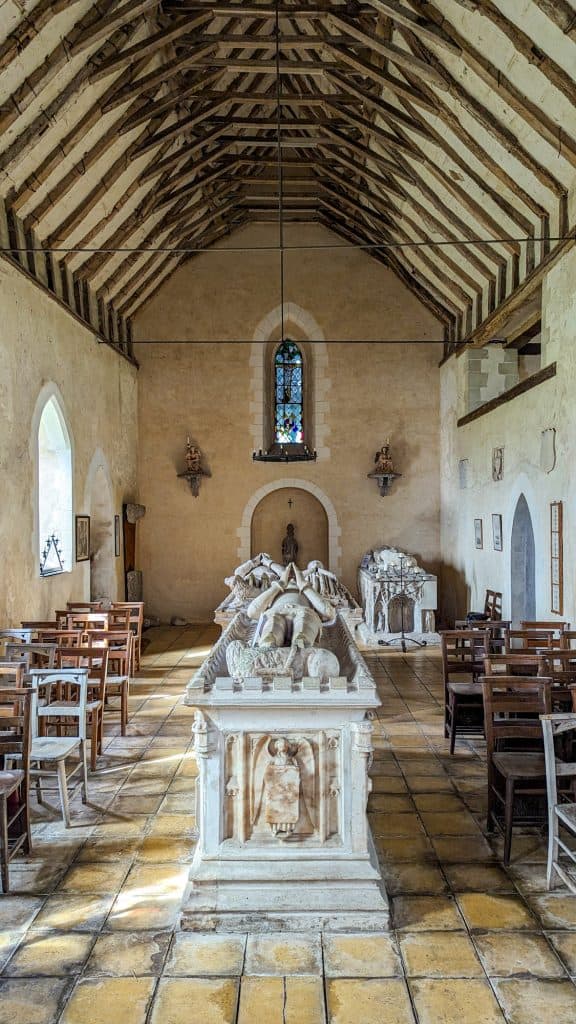 Interior of the historical St Stephen's Chapel.