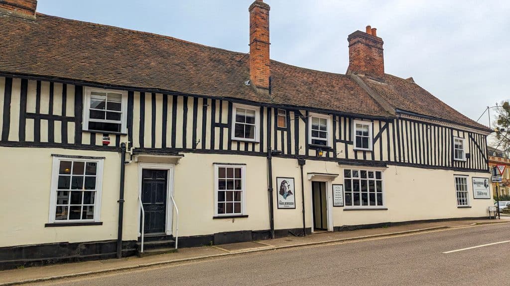The Marlborough pub Dedham in Constable Country.