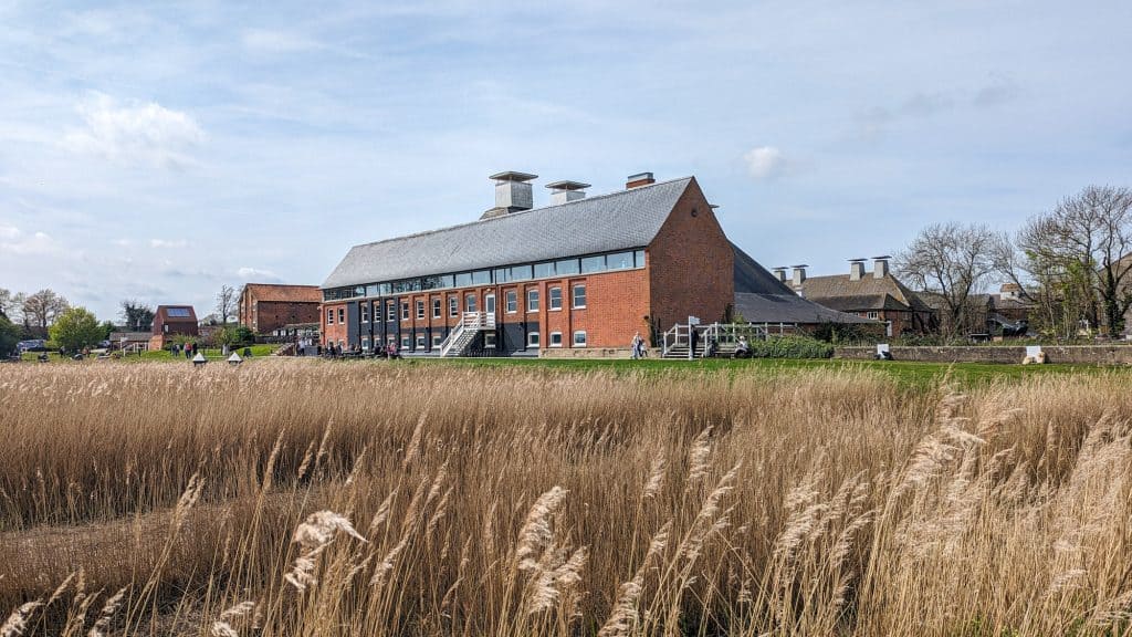 Snape Maltings in Suffolk Coast and Heaths AONB.