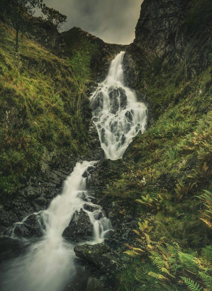 View at the Biker Force waterfall.