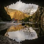 Rydal cave in the Lake District, one of the best Lake District caves.