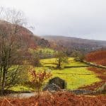 View from the trail to the Rydal Cave in winter. Ambleside sits at the heart of the Lake District, making it a perfect base for scenic walks, waterfalls and classic fell hikes.