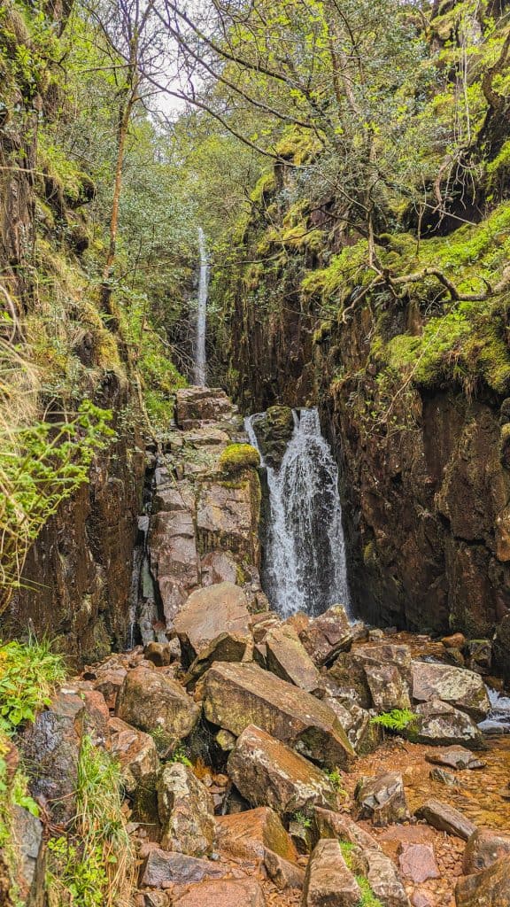 Scale Force Waterfall in spring.