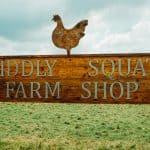 The countryside around Diddly Squat Farm is filled with rolling hills, quiet villages and scenic walking routes across the Cotswolds.