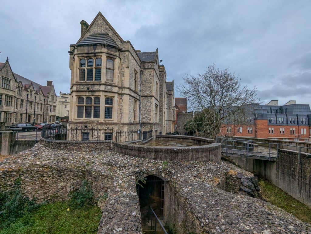 Winchester historical building.