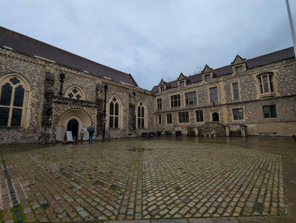 Winchester Great Hall building.