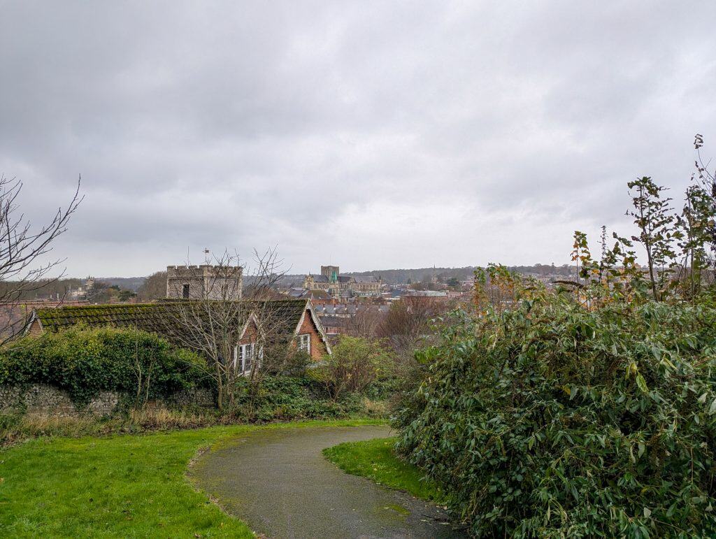 A viewpoint in Winchester.