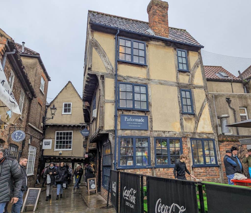 Historical buildings in the York city centre, one of the best things to do in York for couples.