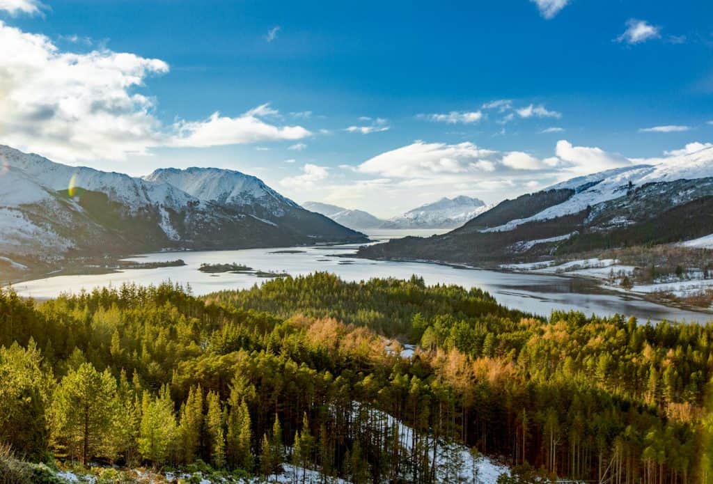Scotland in winter