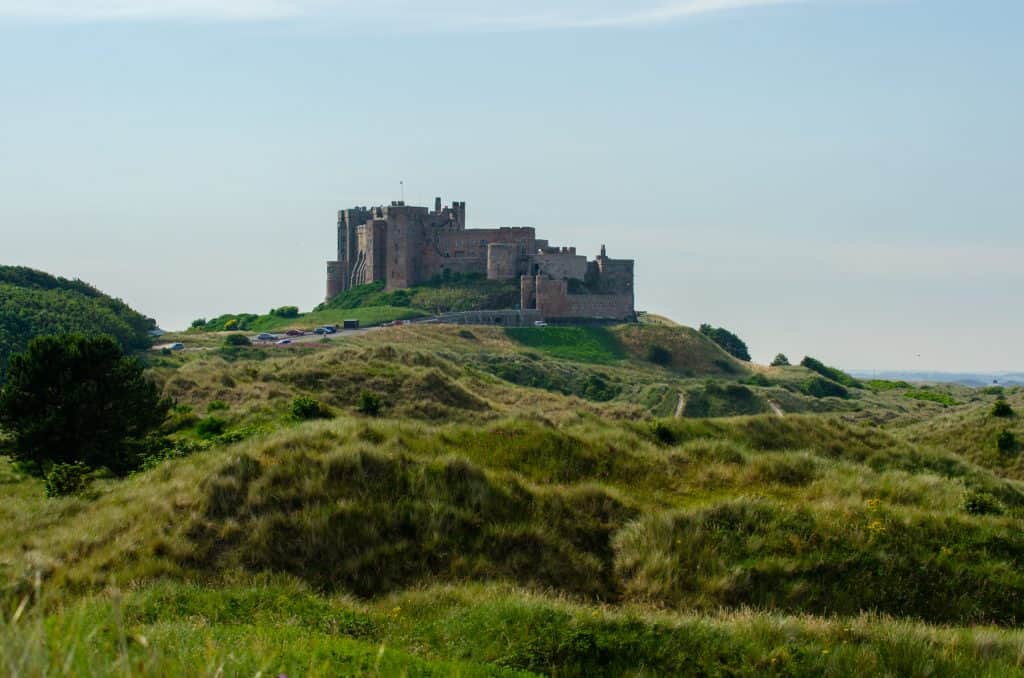 Views at Bamburgh castle.