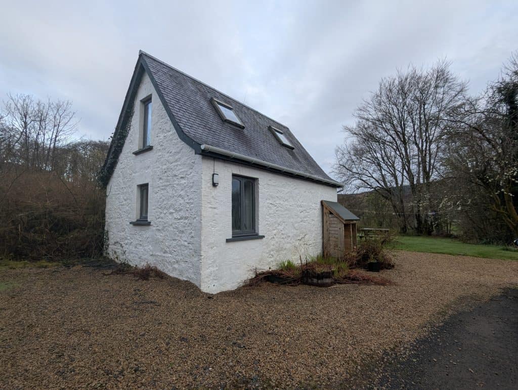 A small cottage on Isle of Arran